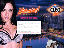 Tablet Screenshot of itscleolive.com